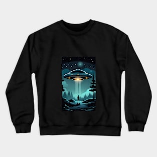 UFO Contact Crewneck Sweatshirt